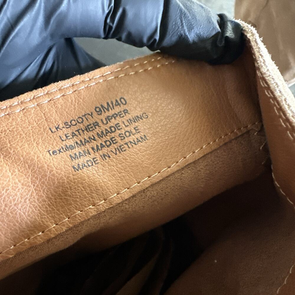 BOOTS Lucky Brand LK-scoty SUEDE Leather KNEE HIGH Womens Size 9 M Tan - Picture 7 of 14